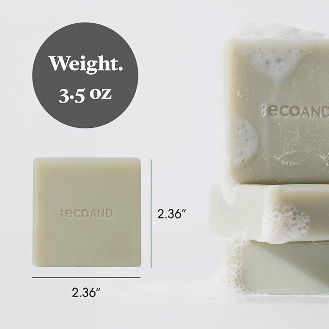 Korean Vegan pH Balanced Cleansing Bar with Houttuynia Cordata Extract Deep Cleansing Natural Herbal Soap for Sensitive Face & Body, Gentle Low pH Moisturizing Bar, Cruelty Free K-Beauty, 3.5oz