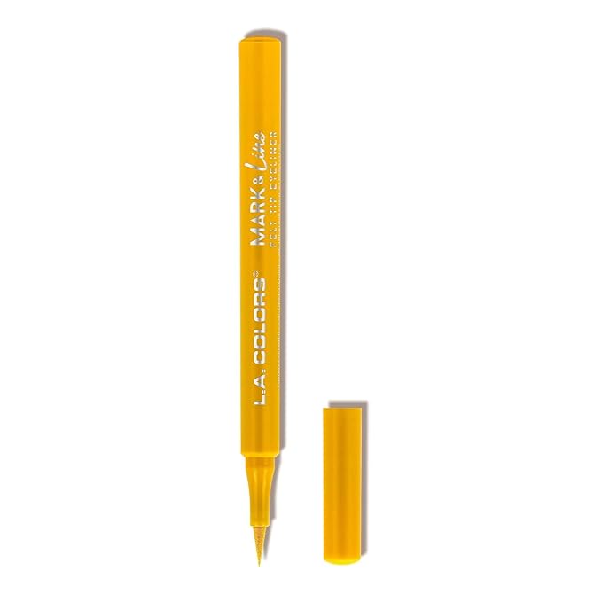 L.A. COLORS Mark & Line Felt Tip Eyeliner, Buttercup CLE828