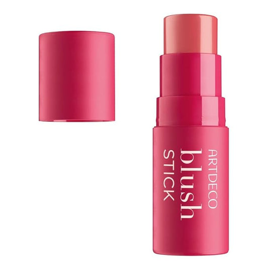ARTDECO Blush Stick Pink Dahlia – Cream Blush with Buildable Color – Easy to Blend Makeup Stick for a Fresh & Natural Finish – Vegan & Cruelty Free – 0.17 oz