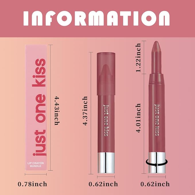 Wine Red Hydrating Cream Lipstick Lip Crayon for Women, Moisturizing Lipstick Long-lasting Waterproof, Retractable Lips Crayon Liner Goes on Smoothly, Tinted Lip Balm + Lips Color in One, 08#