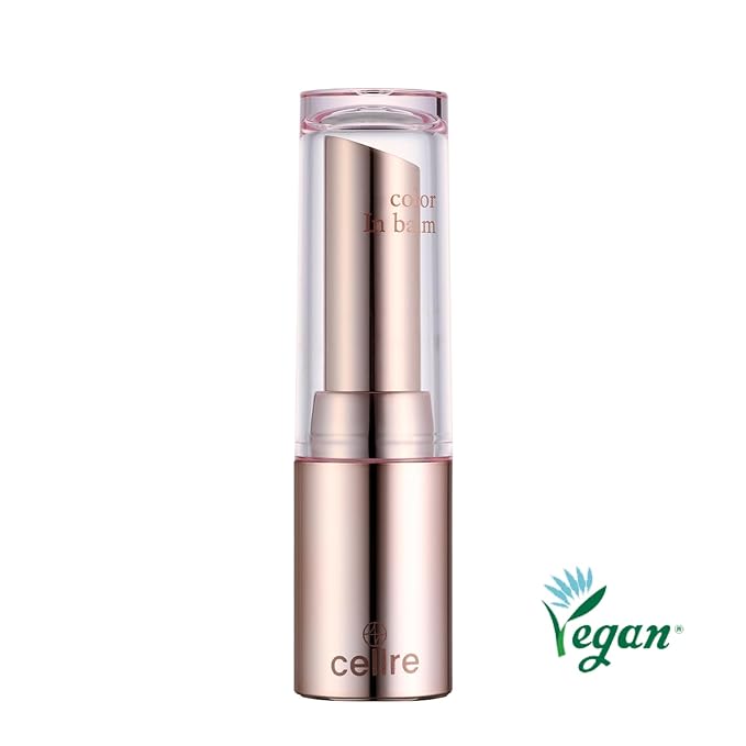 Color In Balm – Vegan 3-in-1 Tinted Lip Balm with Jeju Camellia Oil | Hydrating, Non-Sticky, Clean Beauty Lip Care for Soft, Naturally Tinted Lips | 4g (0.14oz) (#2 NOV. Fig Subtle Fig Pink)