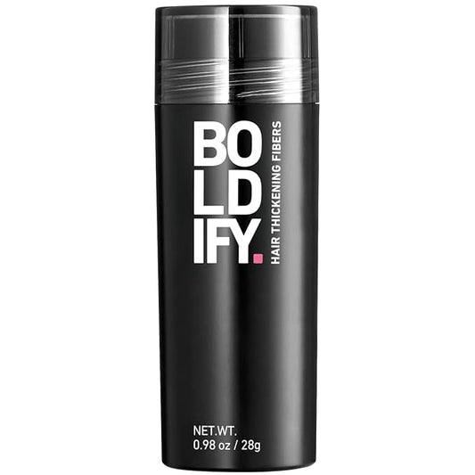 BOLDIFY Hair Fibers (28g) - Fill In Thinning and Fine Hair for an Instantly Fuller, Thicker Look - 14 Shades for Women & Men - Ash Brown