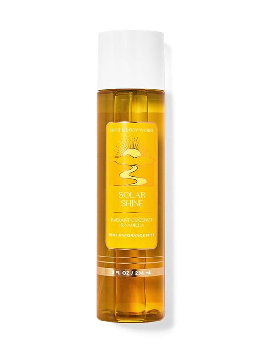 Bath & Body Works Fine Fragrance Body Spray Mist 8 oz (Solar Shine)