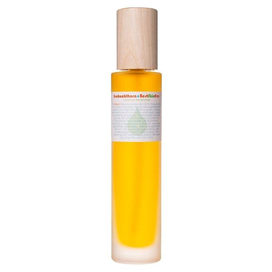 Living Libations - Organic Best Skin Ever All-In-One Facial Cleanser, Exfoliator + Moisturizer | Natural, Wildcrafted, Vegan Clean Beauty (Seabuckthorn, 3.38 oz | 100 ml)