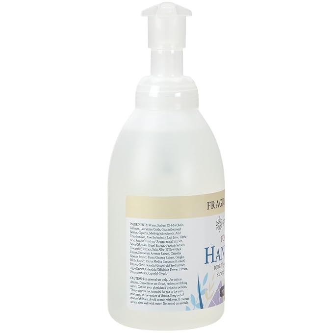 Ginger Lily Farms Botanicals All-Purpose Foaming Hand Soap Refill, Fragrance Free, 100% Vegan & Cruelty-Free, Unscented, 20 Fl Oz (Pack of 1)