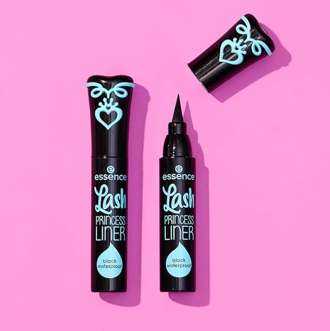 essence | Lash Princess Eyeliner Pen | Vegan & Cruelty Free (Black - Waterproof)