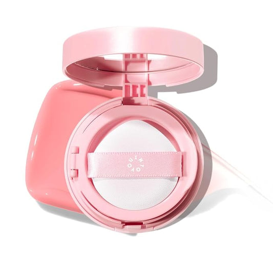 INTO YOU Cream Blush Air Cushion for Cheeks Eyes, Moisturizing, Lightweight, Dewy Finish Face Makeup, Long Wearing, Buildable, Blendable, Pigmented Liquid Blush, for All Skin Tones, CB09 Well Peach
