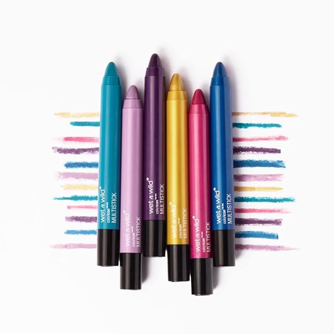 wet n wild Color Icon Cream Eyeliner Eyeshadow Multi-Stick, Moisturizing, Nourishing Velvety Cream-to-Powder Buildable & Blendable Formula, Cruelty-Free & Vegan - Born To Flirt (Pack of 2)
