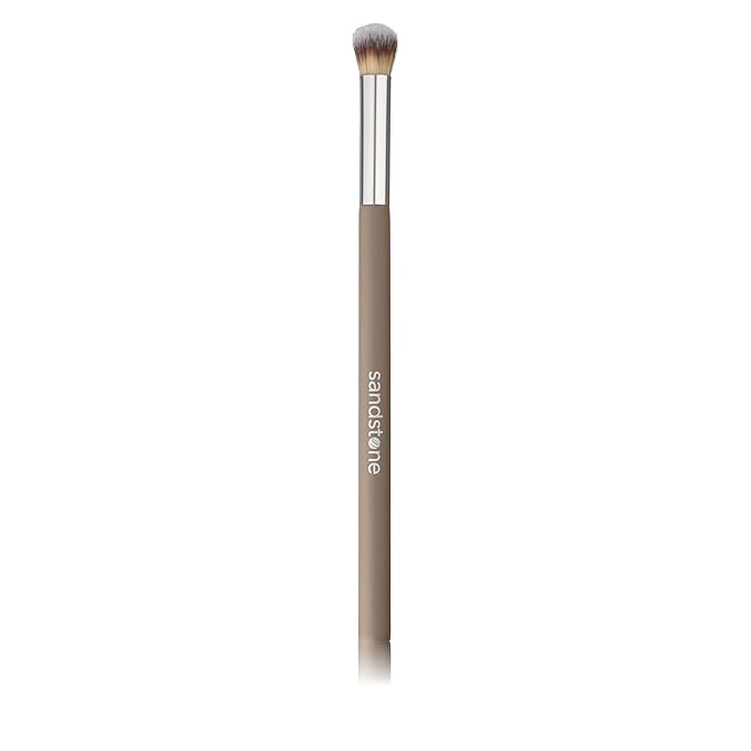 Sandstone Scandinavia Concealer Brush – Precision Makeup Brush for Seamless Concealer Application – Ultra-Soft Vegan Bristles – Cruelty-Free