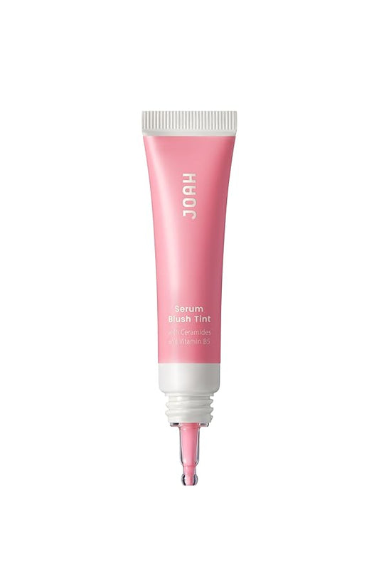 JOAH Serum Blush Tint, Dewy, Hydrating Liquid Blush with Ceramides & Vitamin B5, Buildable, Glowy Color That Nourishes Skin, Lightweight, Blendable for Natural Flush, Vegan, Moisturizing Cheek Tint
