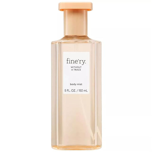Fine'ry Floral Skin Musk Without a Trace Hair + Body Mist, Long-Lasting Fragrance Spray for Women - Citrus, Woody Scent - Orange Neroli Blossom, Cedarwood, Body Spray for Girls (5 Fl Oz)
