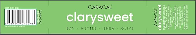 CARACAL 3-Bar Variety Pack, Handmade Vegan All Natural Soap for Men; ClarySweet, Purely Special, Floral Fame