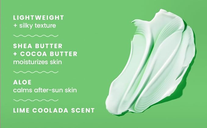 Hawaiian Tropic Lime Coolada After Sun Lotion | After Sun Care, Skin Care, Daily Moisturizing Lotion with Aloe, Cocoa Butter & Shea Butter, 16 Fl Oz each Twin Pack