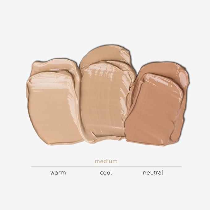 Tinge Body Makeup, Water & Transfer Resistant, Medium Coverage Cream, Lasts Up to 48 Hours, For All Skin Types, Fragrance Free, Vegan, American Made, 3.38 Fl Oz. - Medium Neutral