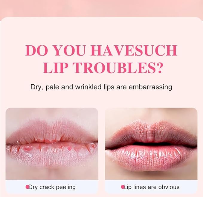 4-Color Fruit-Flavored Lip Scrub for Dry, Cracked & Dark Lips – Exfoliating & Moisturizing Lip Care with Organic Ingredients, Lip Brush – Vegan, Cruelty-Free (20g) (Raspberry flavor, 1PC)