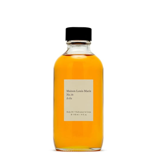Maison Louis Marie - No.14 Icila Natural Body Oil | Luxury Clean Beauty + Non-Toxic Fragrance (4 fl oz | 118 ml)