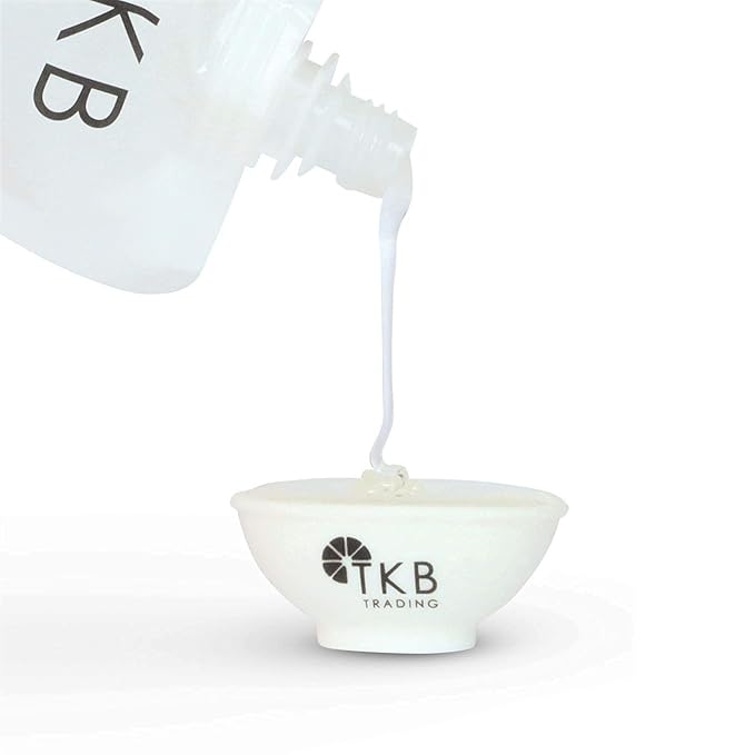 TKB High Shine Lip Gloss Top Coat (G-Grade)| Lip Oil, High Shine, Ready To Wear Clear Lip Gloss, DIY Lip Gloss, Mineral Oil Free 15oz (425g)
