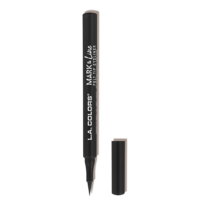 L.A. COLORS Mark & Line Felt Tip Eyeliner, Black CLE823