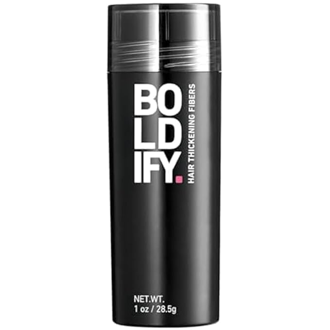 BOLDIFY Hair Fibers (28.5g) - Fill In Thinning and Fine Hair for an Instantly Fuller, Thicker Look - 14 Shades for Women & Men - Light Brown
