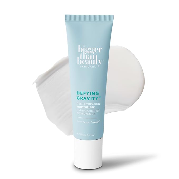 Defying Gravity Deep Hydration Moisturizer, Gel Cream Moisturizer with Sea Buckthorn & Essential Oils for Women, Daily Skin Care Routine for All Skin Types, Vegan Formula