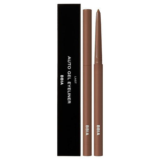 BBIA Last Auto Gel Eyeliner 17 Color – Multi-Use Longwear & Waterproof Mechanical Eye Liner Easy Drawing with Smooth Texture Smudge-Resistant Shadow & Glitter Vegan Korea Eye Makeup (05 SOUL BROWN)