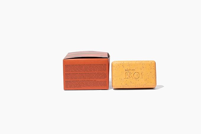 natura - Ekos Tukumã Creamy & Exfoliating Bar Soap Set (4 Pack) - 1 Exfoliating Bar, 3 Creamy Bars - 100% Pure Plant Based Oils - Vegan Skin Care
