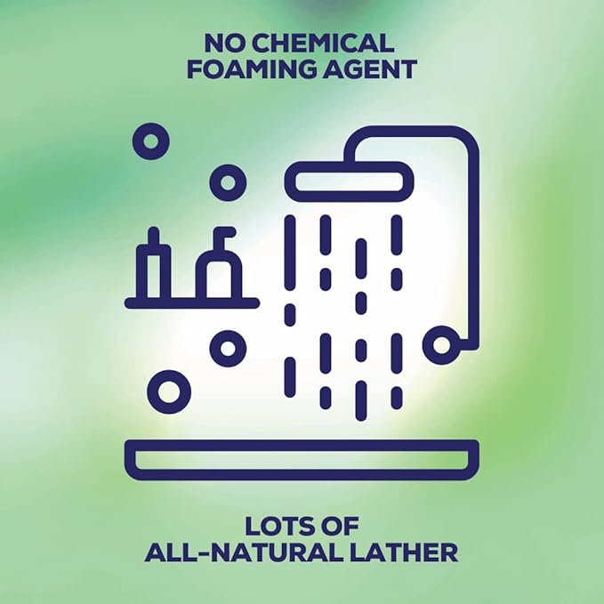 Yaya Maria's Natural Body Wash, Only 6 Ingredients, 100% Nontoxic, Keeps Skin Soft, Cruelty-Free (Spearmint)