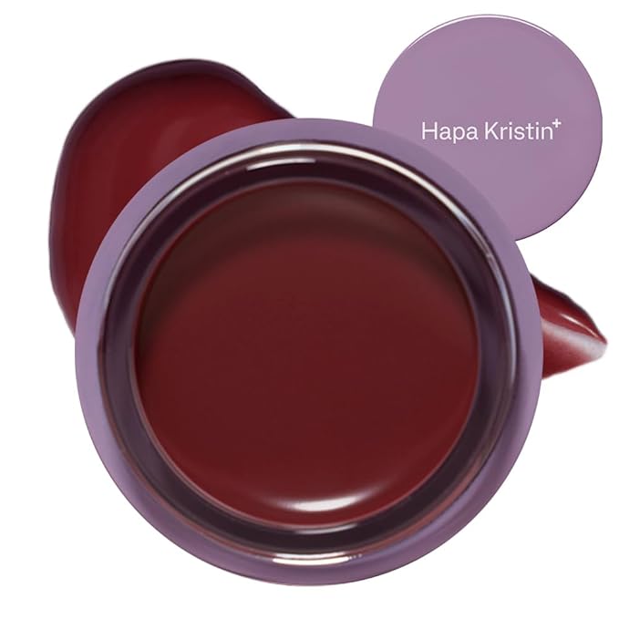 Hapa Kristin Gleam Glow Lip and Blush | a Classic, Vibrant Red that brings a Fresh, Lively Energy | perfectly pairs with Hapa Kristin Colored Contacts, 0.148 Oz (4.2g) (Very Berry 401, one)