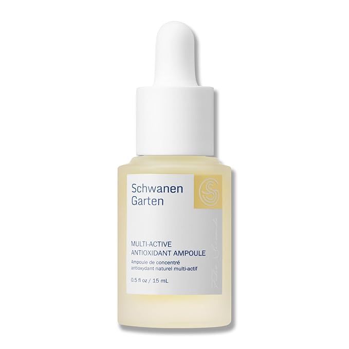 Multi Active Antioxidant Ampoule 0.5 fl oz / 15ml - Antioxidant booster, Organically grown & Handpicked ingredients, Vegan, Korean skincare