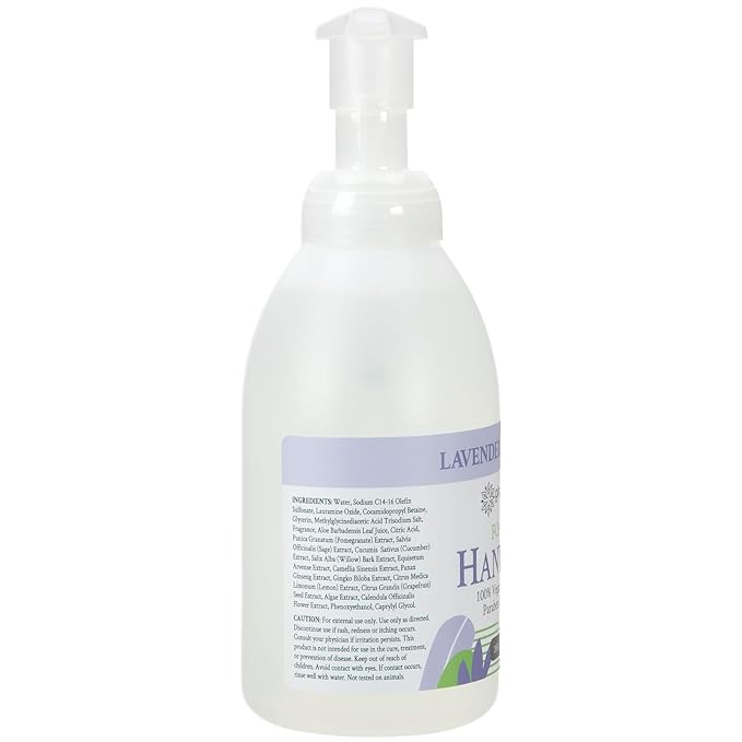 Ginger Lily Farms Botanicals All-Purpose Foaming Hand Soap Refill, 100% Vegan & Cruelty-Free, Lavender Chamomile Scent, 20 Fl Oz (Pack of 1)