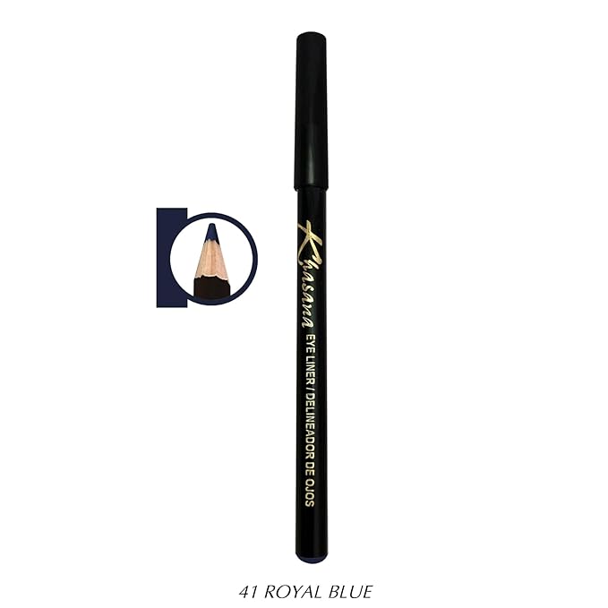 Eyeliner Pencil, Glide On, Waterproof, Ultra Smooth & Creamy Application, Long-Lasting, Matte Finish Versatility, Smudge-Proof, Ophthalmologist Tested, Cruelty Free & Vegan, #40 Navy