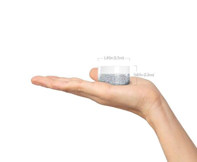 MARBLERS Chunky Natural Mica Powder [Blood Orange Pearl] 0.11oz (3g) | Highly Pigmented | Non-Toxic, Vegan, Cruelty-Free | Eyeshadow, Body Butter, Nail Polish, Nail Art | Party, Body, Face Makeup