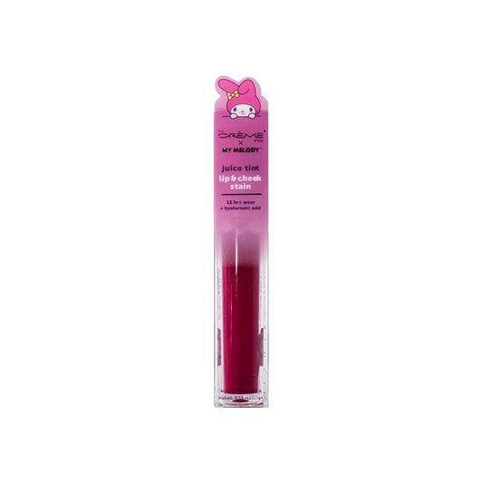 The Crème Shop X My Melody Juice Tint - Lip & Cheek Stain, Lip Tint, Liquid Blush for Cheeks, Cheek & Lip Stian Long Lasting Waterproof (Rose Bloom)