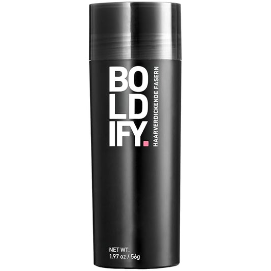 BOLDIFY Hair Fibers (56g) - Fill In Thinning and Fine Hair for an Instantly Fuller, Thicker Look - 14 Shades for Women & Men - Ash Brown
