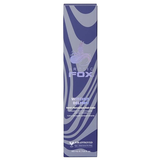 Arctic Fox Semi-Permanent Hair Dye, Vegan & Cruelty-Free, Witches' Delight, Ammonia-Free, Conditioning Formula, For All Hair Types, DIY Color, 5.6 fl oz