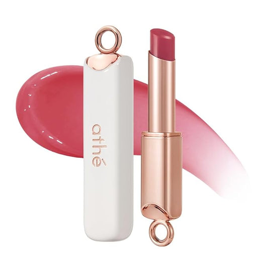 athé Authentic Lip Balm – Tinted, Moisturizing & Plumping, Long-Lasting Color, Non-Sticky, Vegan & Cruelty-Free