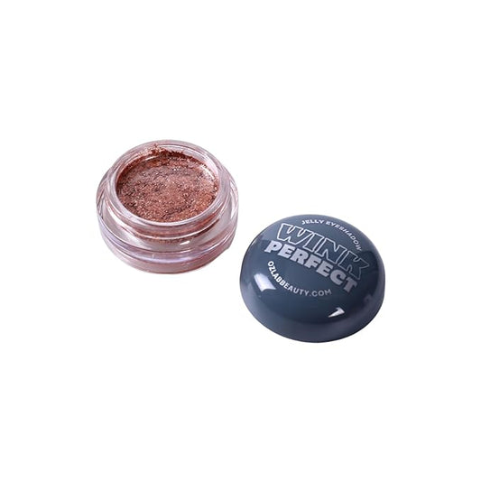 Wink Perfect Jelly Cream Eyeshadow – High-Shine Shimmer, Buildable & Long-Lasting, Lightweight Cream-to-Powder Eye Shadow, Vegan & Cruelty-Free (04 Moonlight Mauve, 0.18 oz / 5.1 g(PACK OF 1))