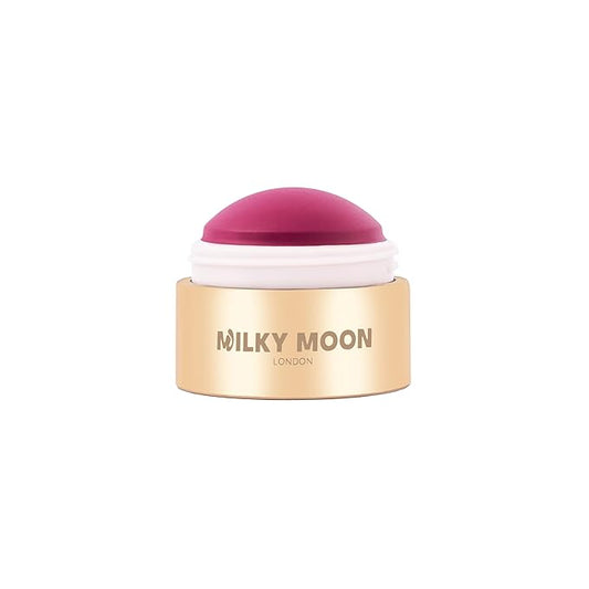 Stellar Cheeks Cream Blush, Long-lasting, Lightweight Formula for Cheeks, Lips & Eyes, Infused with Coconut & Jojoba, Bubblegum