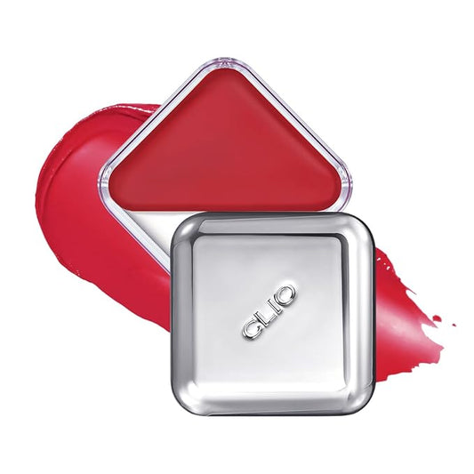 CLIO Essential Lip & Cheek Tap, Pocket Blush, Easy to Use, Glides on Effortlessly, Non-Greasy, Travel-Sized Creamy & Blendable Color For Lips & Cheeks (06 APPLE GARDEN, One Size)