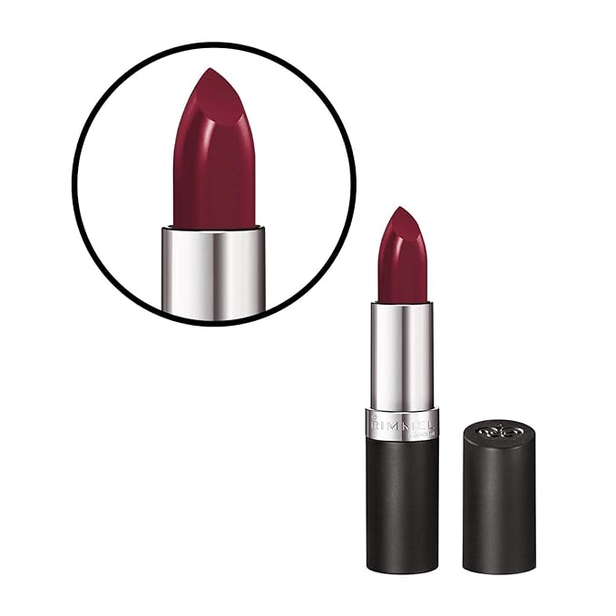 Rimmel Lasting Finish Lipstick - Up to 8 Hours of Intense Lip Color with Color Protect Technology and Exclusive Black Diamond Complex - 800 Berry Misschief, .14oz