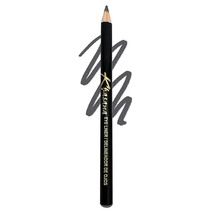 Eyeliner Pencil, Glide On, Waterproof, Ultra Smooth & Creamy Application, Long-Lasting, Matte Finish Versatility, Smudge-Proof, Ophthalmologist Tested, Cruelty Free & Vegan, #19 Grey