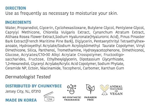 Decollage Hydrating Water Gel Travel Size Moisturizer 1.7 fl oz for Smooth and Glowing Skin with Hyaluronic Acid, Ceramide NP Fragrance Free, Oil Free, PETA Certified Vegan Skincare