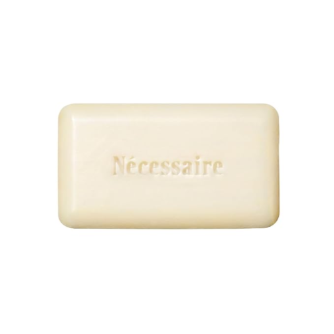 Nécessaire The Body Exfoliant Bar. 2% Physical Exfoliant. 5 Ceramides. Niacinamide. Smooth KP, Rough Patches, Ingrown Hairs. Fragrance-Free. 140 g / 5 oz