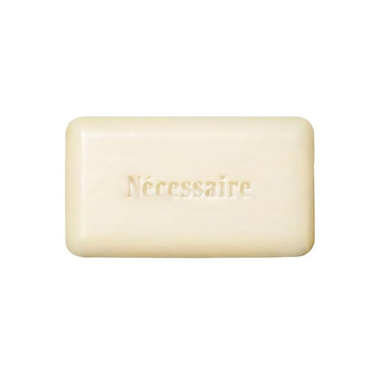Nécessaire The Body Exfoliant Bar. 2% Physical Exfoliant. 5 Ceramides. Niacinamide. Smooth KP, Rough Patches, Ingrown Hairs. Fragrance-Free. 140 g / 5 oz