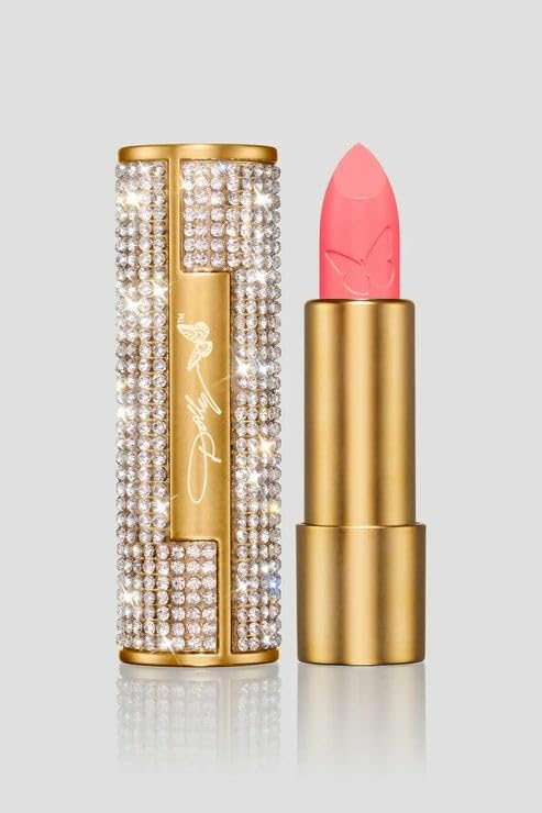 Dolly Beauty Heaven's Kiss Lipstick - Hydrating, Lightweight Pigmented Women's Lipstick - Vegan & Paraben Free - Satin Finish - Soft Blush