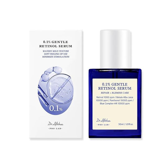 Dr.Althea 0.1% Gentle Retinol Serum | Helps Reduce Wrinkles, Fine Lines, and Signs of Aging | Gentle Skincare for Day & Night | Korean Vegan Skin Care for All Skin Types