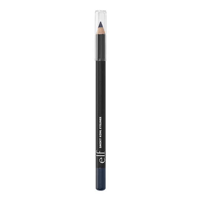 e.l.f. Smoky Kohl Eyeliner, Eye Pencil For Creating Long-Lasting, Bold, High-Pigmented Makeup Looks, Vegan & Cruelty-Free, Vintage Denim