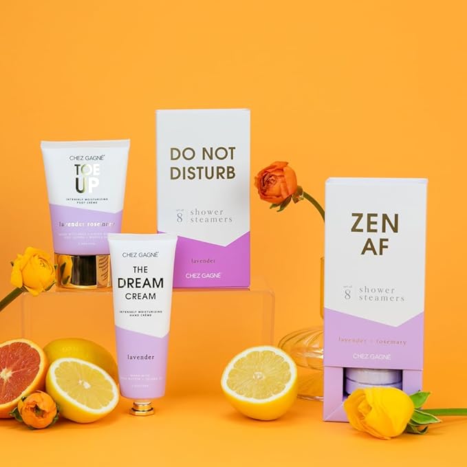 Vegan Hand Cream for Dry Hands - The Dream Cream - Lavender 3.4oz Non-Greasy Moisturizing Hand Lotion - Made in California - Paraben, Sulfate & Phthalate Free - Relaxing Self Care Gift
