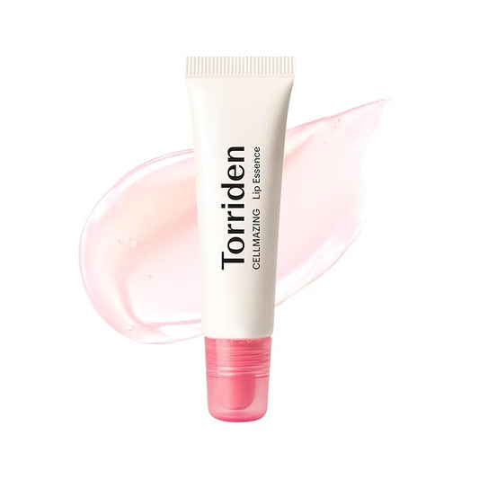 Torriden CELLMAZING Lip Essence 11ml (0.37 fl.oz) | Volumizing, Plump, Smooth, and Moisturized Lips | Collagen, Peptide | Hydrating Korean Lip Balm