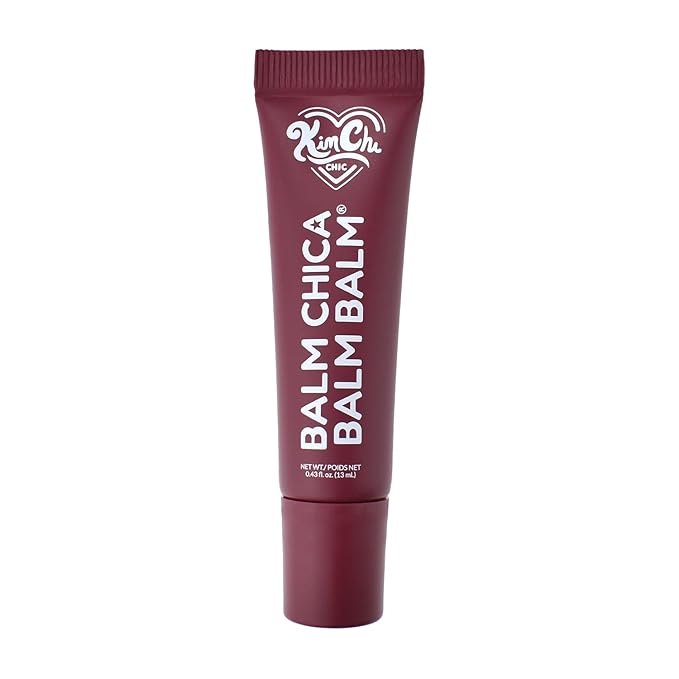 KimChiChic Beauty Balm Chica Balm Balm, Glossy Tinted Flavored Lip Balm, Hydrating Vegan Lip Gloss, Cruelty-Free, Paraben-Free Treatment for Soft, Smooth Lips, 0.8 fl. oz, 06-Grape Sods